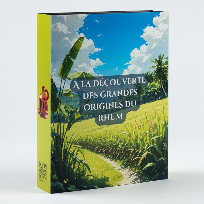 Coffret les Grandes Origines du Rhum de dos