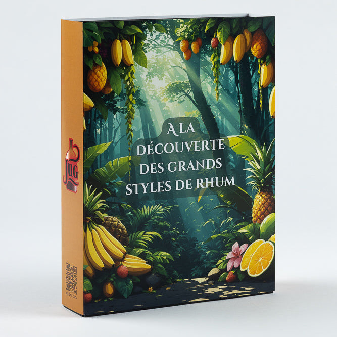 Coffret les Grands styles de Rhum de dos