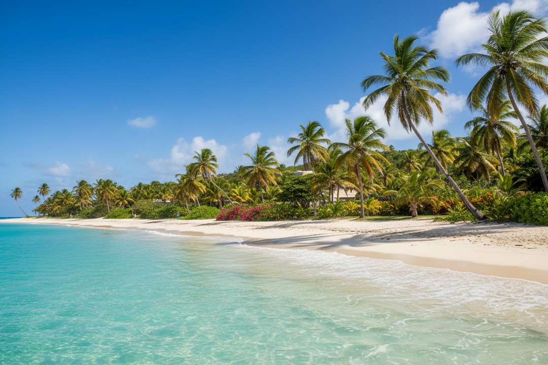 Paysage des plages de la Barbade