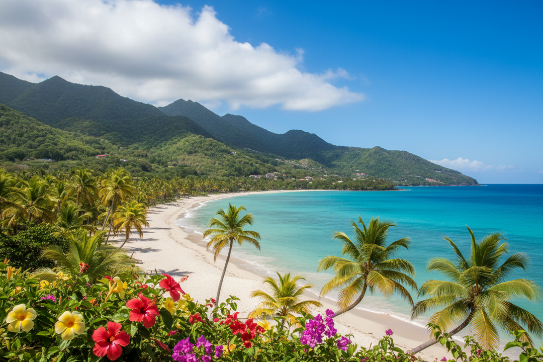 Paysage de la Jamaique