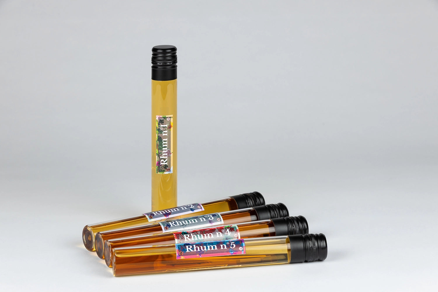 5tubes de rhum situation